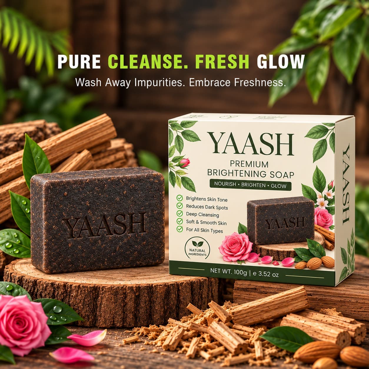 Yaash Premium Brightening Soap